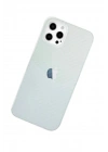 Mey İthalat®  iPhone 12 Pro Max Kılıf Karbon PP Silikon - Şeffaf
