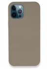 Mey İthalat®  iPhone 12 Pro Max Kılıf Lansman Legant Silikon - Yeşil