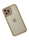Mey İthalat®  iPhone 12 Pro Max Kılıf Liva Lens Silikon - Lila