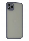 Mey İthalat®  iPhone 12 Pro Max Kılıf Montreal Silikon Kapak - Gri