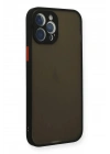 Mey İthalat®  iPhone 12 Pro Max Kılıf Montreal Silikon Kapak - Siyah