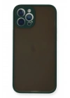 Mey İthalat®  iPhone 12 Pro Max Kılıf Montreal Silikon Kapak - Yeşil