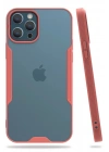 Mey İthalat®  iPhone 12 Pro Max Kılıf Platin Silikon - Pembe