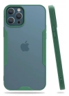 Mey İthalat®  iPhone 12 Pro Max Kılıf Platin Silikon - Yeşil