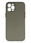 Mey İthalat®  iPhone 12 Pro Max Kılıf PP Ultra İnce Kapak - Gri