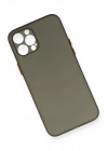 Mey İthalat®  iPhone 12 Pro Max Kılıf PP Ultra İnce Kapak - Gri