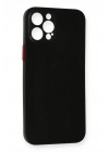 Mey İthalat®  iPhone 12 Pro Max Kılıf PP Ultra İnce Kapak - Siyah