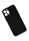 Mey İthalat®  iPhone 12 Pro Max Kılıf PP Ultra İnce Kapak - Siyah