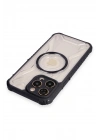Mey İthalat®  iPhone 12 Pro Max Kılıf Prag Magneticsafe Kapak - Siyah