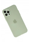 Mey İthalat®  iPhone 12 Pro Max Kılıf Puma Silikon - Açık Yeşil