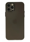 Mey İthalat®  iPhone 12 Pro Max Kılıf Puma Silikon - Gri