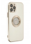 Mey İthalat®  iPhone 12 Pro Max Kılıf Store Silikon - Beyaz