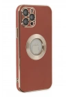 Mey İthalat®  iPhone 12 Pro Max Kılıf Store Silikon - Kırmızı