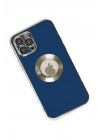 Mey İthalat®  iPhone 12 Pro Max Kılıf Store Silikon - Mavi