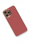 Mey İthalat®  iPhone 12 Pro Max Kılıf Volet Silikon - Kırmızı