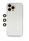 Mey İthalat®  iPhone 12 Pro Max Shine Kamera Lens - Gold
