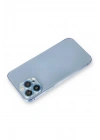 Mey İthalat®  iPhone 12 Pro Max Shine Kamera Lens Koruma Cam - Mavi