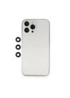 Mey İthalat®  iPhone 12 Pro Shine Kamera Lens - Gümüş