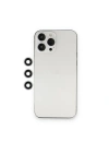 Mey İthalat®  iPhone 12 Pro Shine Kamera Lens - Gümüş