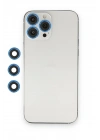 Mey İthalat®  iPhone 12 Pro Shine Kamera Lens - Mavi