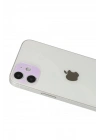 Mey İthalat®  iPhone 12 Rainbow Kamera Lens Koruma Cam - Mor