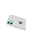 Mey İthalat®  iPhone 12 Rainbow Kamera Lens Koruma Cam - Yeşil