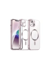 Mey İthalat®  iPhone 13 Kılıf Kross Magneticsafe Kapak - Rose