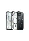 Mey İthalat®  iPhone 13 Kılıf Kross Magneticsafe Kapak - Siyah