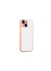 Mey İthalat®  iPhone 13 Kılıf Montreal Silikon Kapak - Pembe