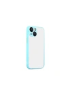 Mey İthalat®  iPhone 13 Kılıf Montreal Silikon Kapak - Turkuaz