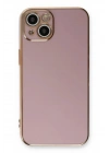 Mey İthalat®  iPhone 13 Kılıf Volet Silikon - Mor