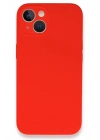 Mey İthalat®  iPhone 13 Mini Kılıf Lansman Legant Silikon - Kırmızı
