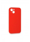 Mey İthalat®  iPhone 13 Mini Kılıf Lansman Legant Silikon - Kırmızı