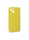Mey İthalat®  iPhone 13 Mini Kılıf Lansman Legant Silikon - Sarı
