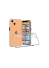 Mey İthalat®  iPhone 13 Mini Kılıf Miami Şeffaf Silikon - Şeffaf