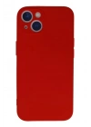 Mey İthalat®  iPhone 13 Mini Kılıf Nano içi Kadife Silikon - Kırmızı