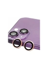 Mey İthalat®  iPhone 13 Mini Raze Metal Kamera Lens - Pembe