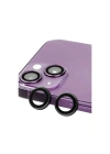 Mey İthalat®  iPhone 13 Mini Raze Metal Kamera Lens - Siyah