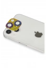 Mey İthalat®  iPhone 13 Pers Alüminyum Kamera Lens - Rainbow