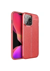 Mey İthalat®  iPhone 13 Pro Kılıf Auto Focus Kapak - Kırmızı