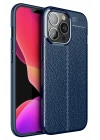 Mey İthalat®  iPhone 13 Pro Kılıf Auto Focus Kapak - Lacivert