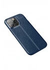 Mey İthalat®  iPhone 13 Pro Kılıf Auto Focus Kapak - Lacivert
