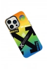 Mey İthalat®  iPhone 13 Pro Kılıf Estoril Desenli Kapak - Estoril - 5