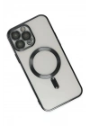 Mey İthalat®  iPhone 13 Pro Kılıf Kross Magneticsafe Kapak - Siyah