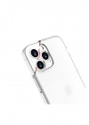 Mey İthalat®  iPhone 13 Pro Kılıf Lüx Şeffaf Silikon