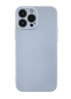Mey İthalat®  iPhone 13 Pro Kılıf Nano içi Kadife Silikon - Sky Blue