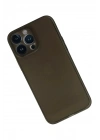 Mey İthalat®  iPhone 13 Pro Kılıf PP Ultra İnce Kapak - Gri