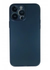 Mey İthalat®  iPhone 13 Pro Kılıf PP Ultra İnce Kapak - Mavi