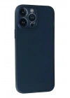 Mey İthalat®  iPhone 13 Pro Kılıf PP Ultra İnce Kapak - Mavi