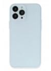 Mey İthalat®  iPhone 13 Pro Kılıf Puma Silikon - Turkuaz